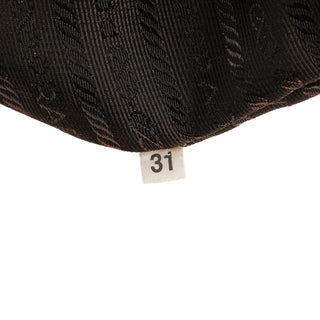 Prada Green Tessuto Nylon Key-Lock Tote Bag