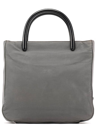 Prada Grey Tessuto Plex Nylon Tote Bag