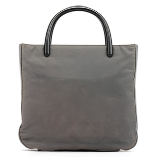 Prada Grey Tessuto Plex Nylon Tote Bag