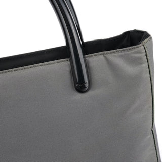 Prada Grey Tessuto Plex Nylon Tote Bag