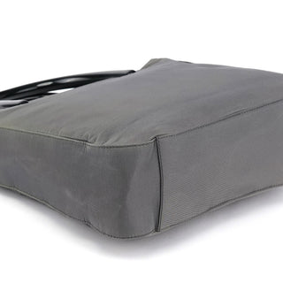 Prada Grey Tessuto Plex Nylon Tote Bag