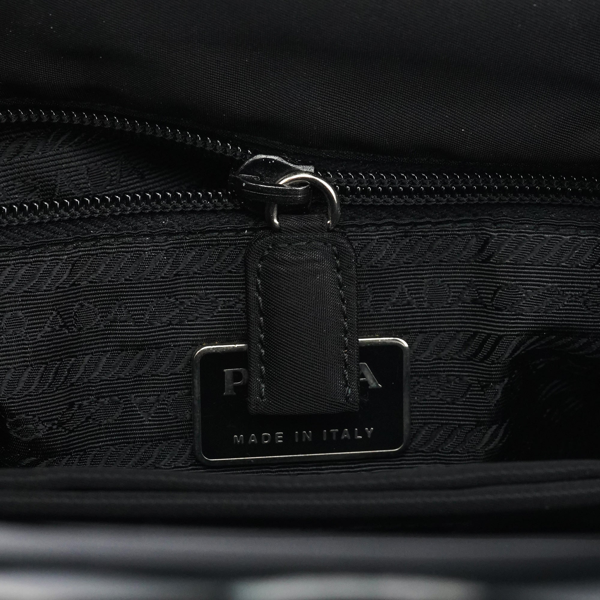 Prada Grey Tessuto Plex Nylon Tote Bag