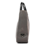 Prada Grey Tessuto Plex Nylon Tote Bag