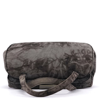 Prada Grey Tie Dye Clutch Top Handle Bag