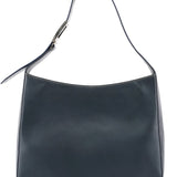 Prada Sac porté épaule en cuir de veau gris