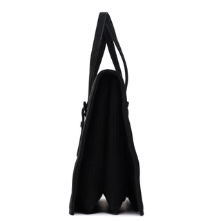 Prada Large Tessuto Black Mesh Tote Bag