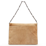Prada Light Brown Ponyhair Turnlock Bag