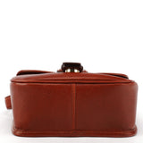 Prada Light Brown Saffiano Leather Crossbody Bag