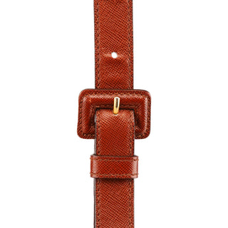 Prada Light Brown Saffiano Leather Crossbody Bag