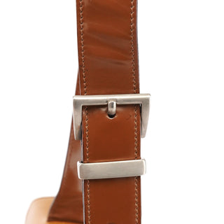 Prada Light Brown Spazzolato Crossbody Bag