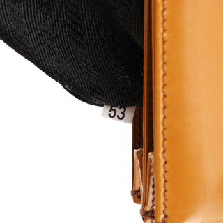 Prada Light Brown Spazzolato Crossbody Bag