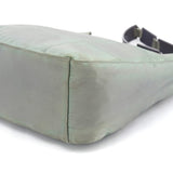 Prada Light Green Tessuto Nylon Plastic Shoulder Bag