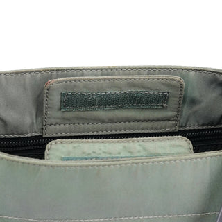Prada Light Green Tessuto Nylon Plastic Shoulder Bag