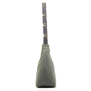 Prada Light Green Tessuto Nylon Plastic Shoulder Bag