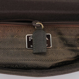 Prada Military Green Tessuto Chain Shoulder Bag