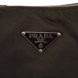 Prada Military Green Tessuto Hobo Shoulder Bag