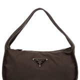 Prada Military Green Tessuto Hobo Shoulder Bag