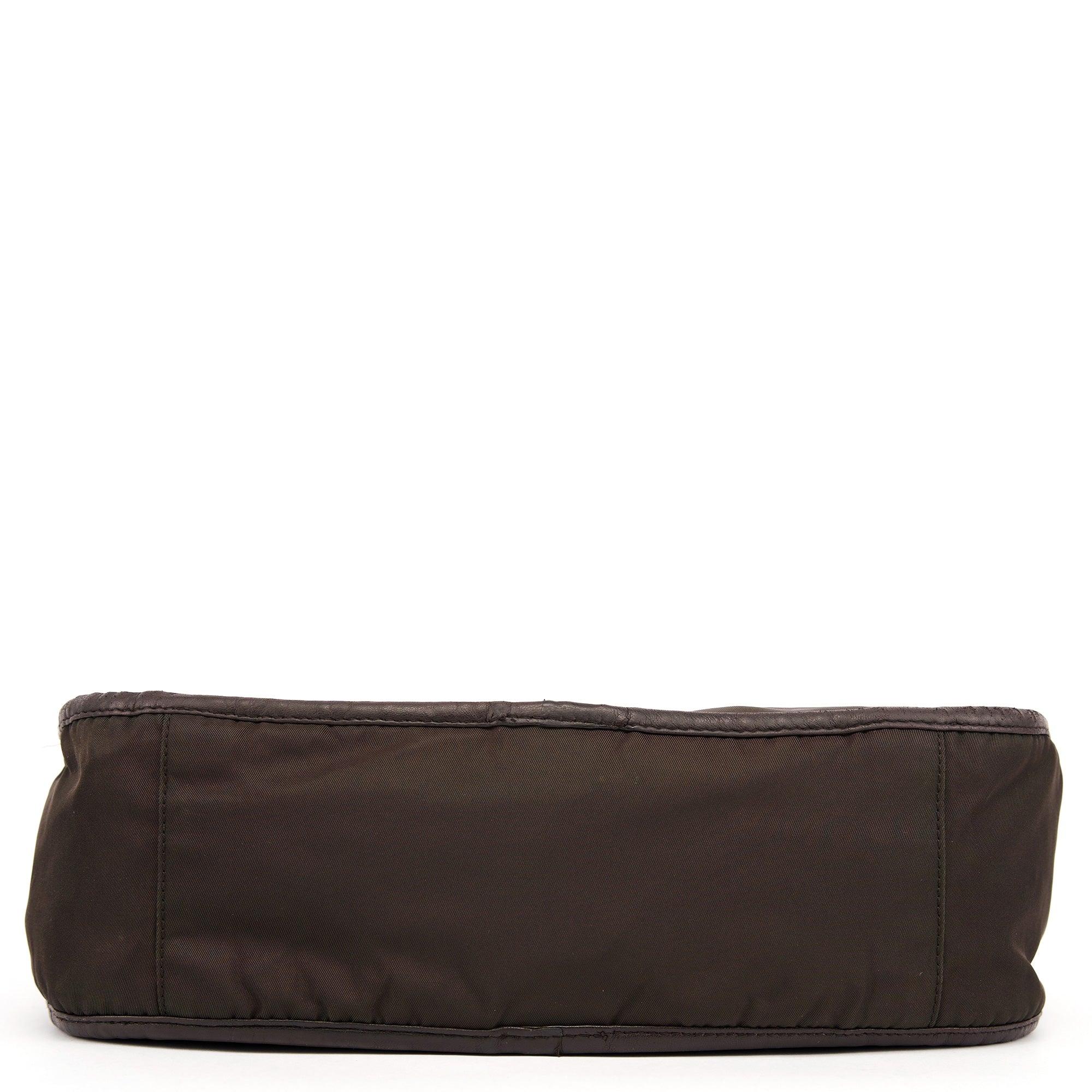 Prada Military Green Tessuto Hobo Shoulder Bag