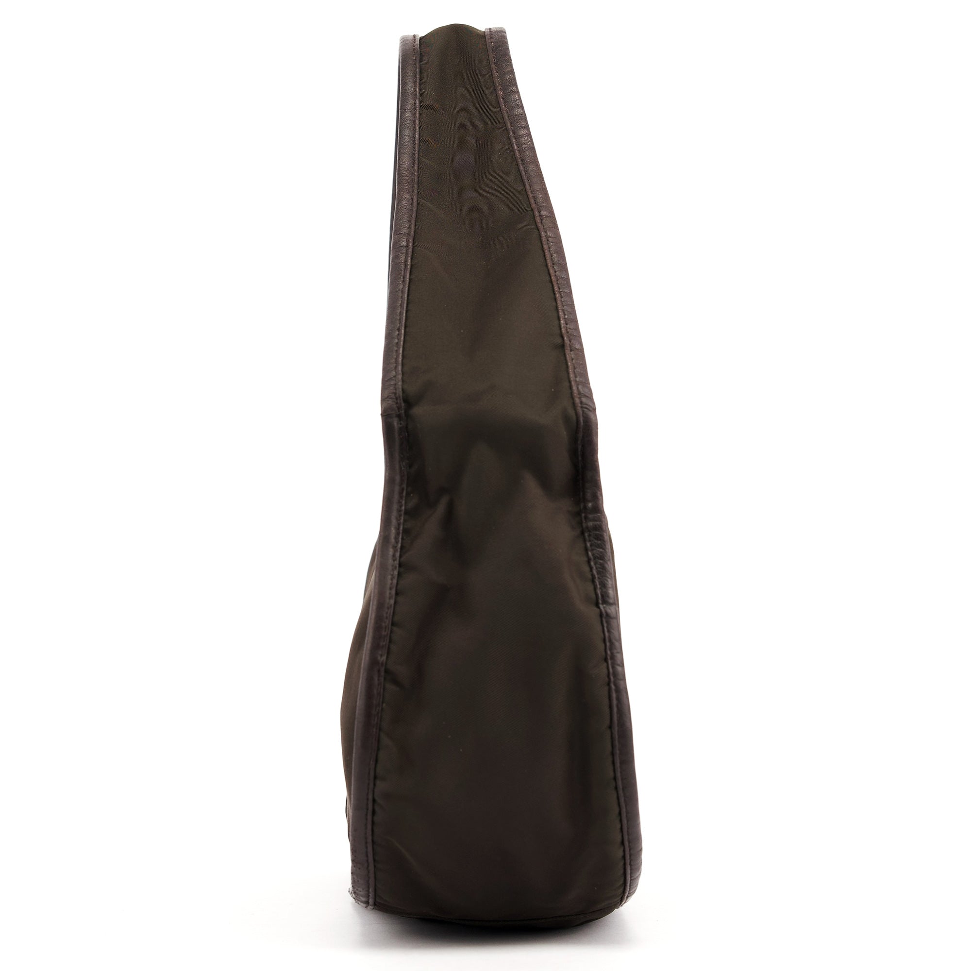 Prada Military Green Tessuto Hobo Shoulder Bag