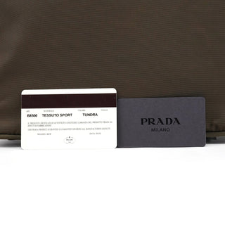 Prada Military Green Tessuto Sport Hobo Shoulder Bag