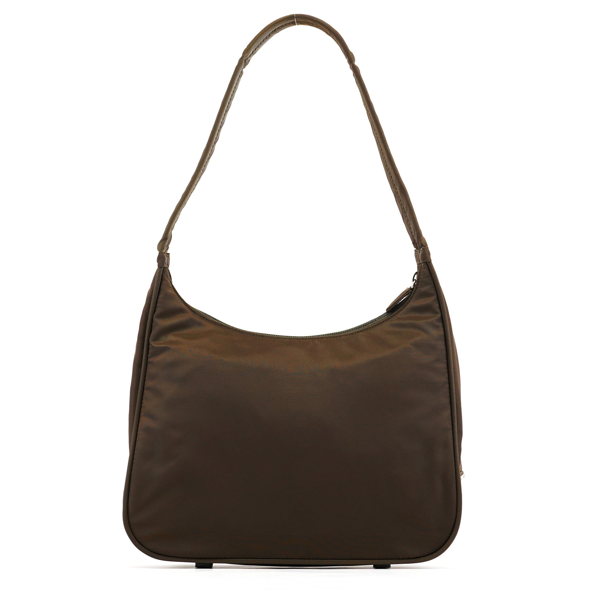 Prada Military Green Tessuto Sport Hobo Shoulder Bag