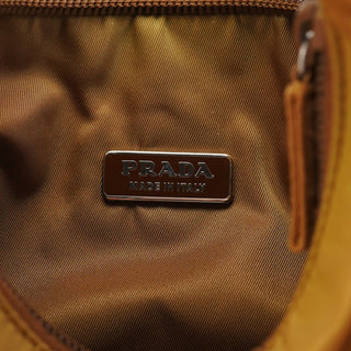 Prada MV515 Beige Tessuto Mini Hobo Bag