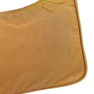 Prada MV515 Beige Tessuto Mini Hobo Bag