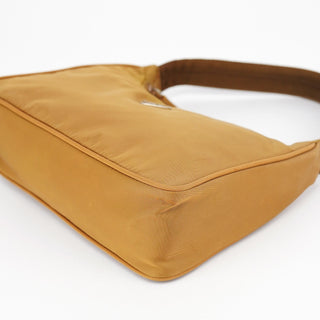 Prada MV515 Beige Tessuto Mini Hobo Bag