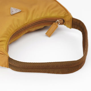 Prada MV515 Beige Tessuto Mini Hobo Bag