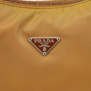 Prada MV515 Beige Tessuto Mini Hobo Bag