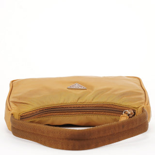 Prada MV515 Beige Tessuto Mini Hobo Bag