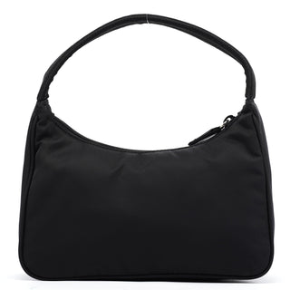 Prada MV515 Black Tessuto Mini Hobo Bag