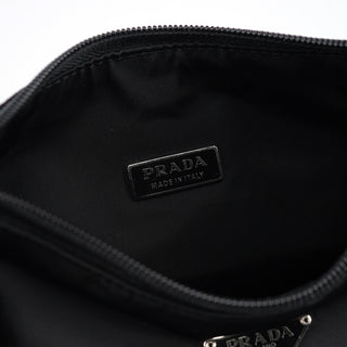 Prada MV515 Black Tessuto Mini Hobo Bag