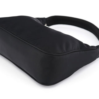 Prada MV515 Black Tessuto Mini Hobo Bag