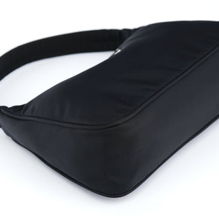 Prada MV515 Black Tessuto Mini Hobo Bag