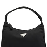 Prada MV515 Black Tessuto Mini Hobo Bag