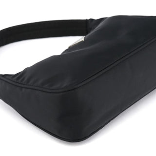 Prada MV515 Black Tessuto Mini Hobo Shoulder Bag