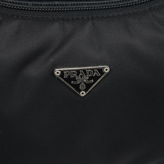 Prada MV515 Black Tessuto Mini Hobo Shoulder Bag