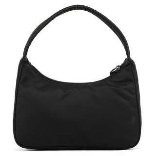 Prada MV515 Black Tessuto Mini Hobo Shoulder Bag