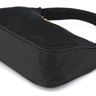 Prada MV515 Black Tessuto Mini Hobo Shoulder Bag