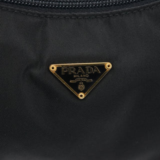 Prada MV515 Black Tessuto Mini Hobo Shoulder Bag