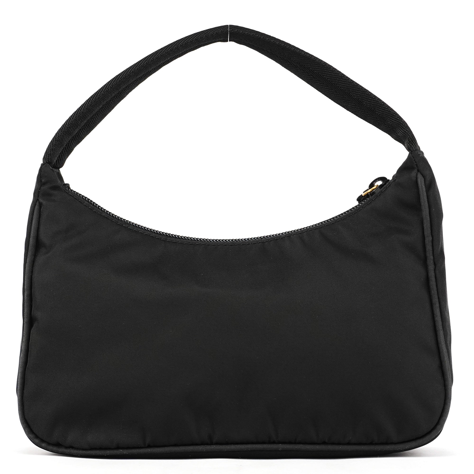 Prada MV515 Black Tessuto Mini Hobo Shoulder Bag