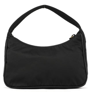 Prada MV515 Black Tessuto Mini Hobo Shoulder Bag