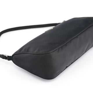 Prada MV519 Black Tessuto Mini Hobo Bag