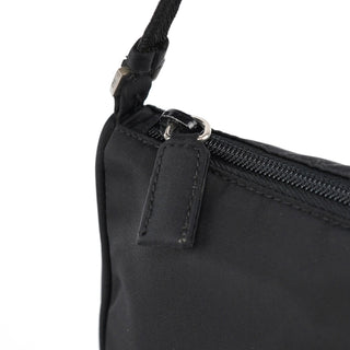 Prada MV519 Black Tessuto Mini Hobo Bag