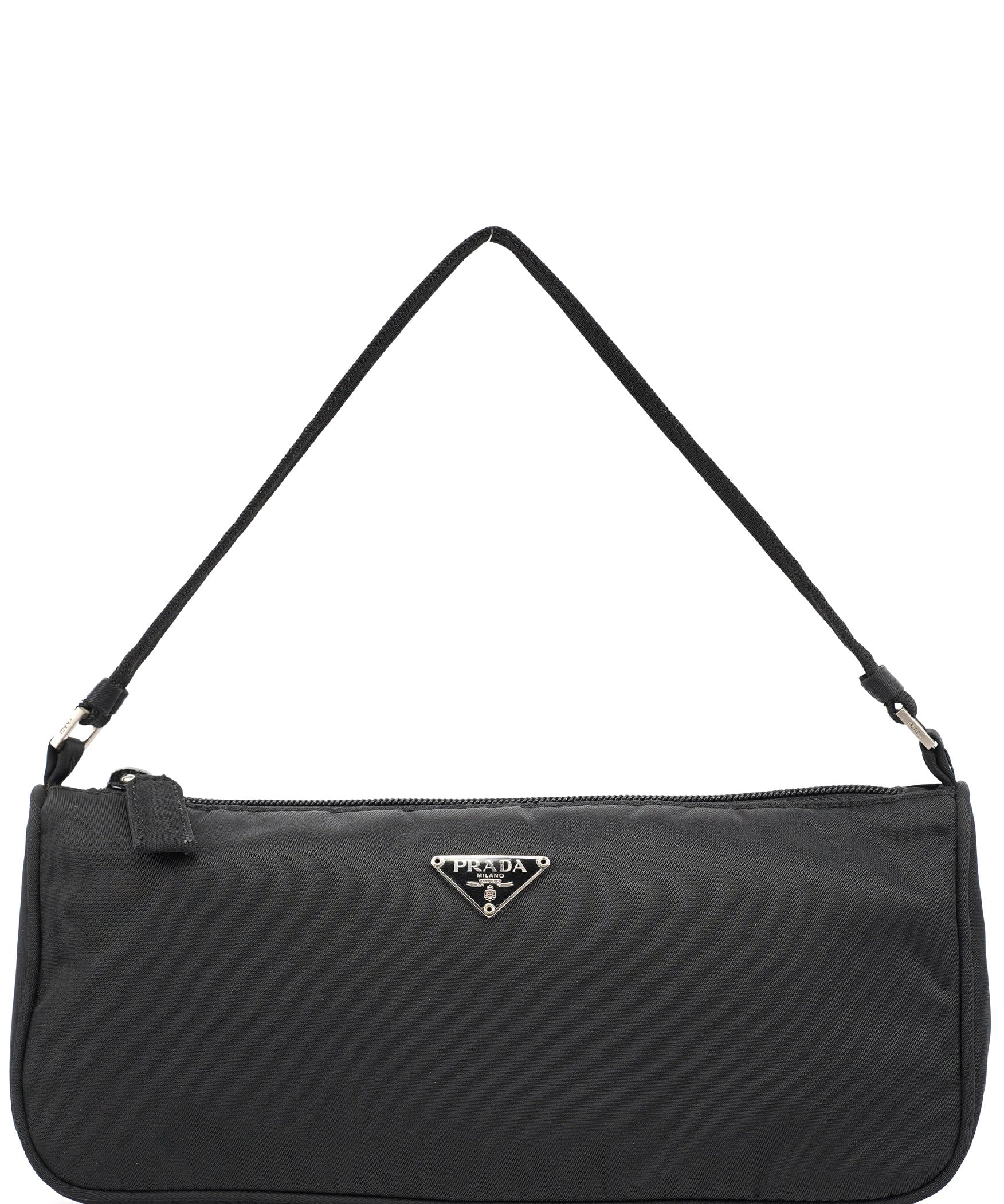 Prada MV519 Black Tessuto Mini Hobo Bag