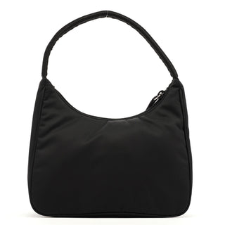 Prada MV519 Black Tessuto Mini Hobo Bag