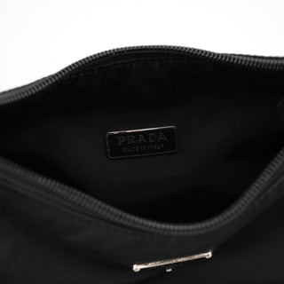 Prada MV519 Black Tessuto Mini Hobo Bag