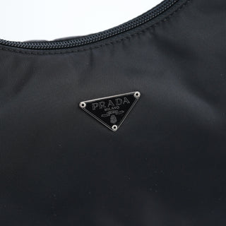 Prada MV519 Black Tessuto Mini Hobo Bag