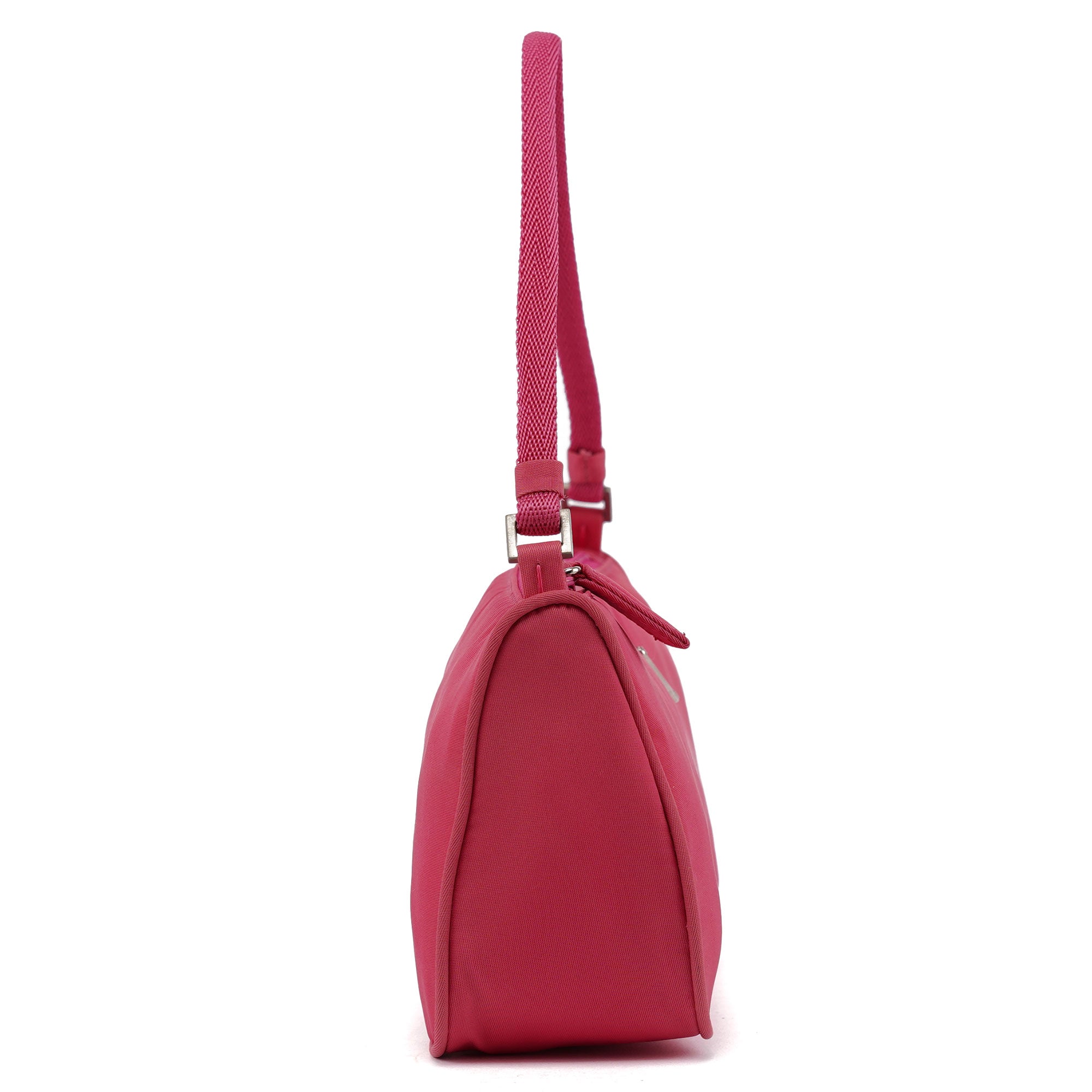 Prada MV519 Pink Tessuto Mini Hobo Bag